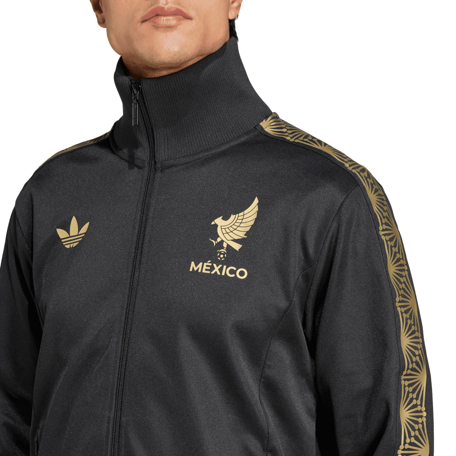 Mexico Gold Tracksuit Top - Men's