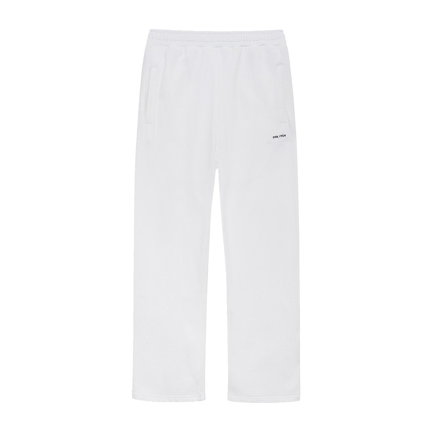 FIFA 1904 Stacked White Sweatpants - Unisex