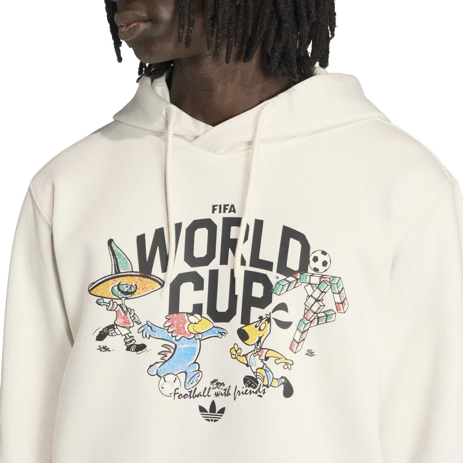 FIFA World Cup 2026™ Mascot White Sweatshirt - Unisex